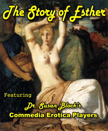 Esther Prepares For The King: 1841 Painting by Hector Balk 