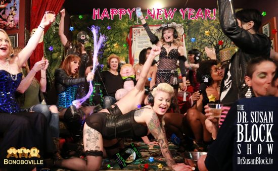 New Year's Eve 2017 LiVE from Bonoboville on DrSuzy.Tv. Photo: Greg Gorman