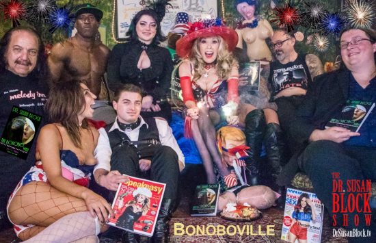 Fire in Bonoboville! Happy 4th of July, Brothers & Sisters, Lovers & Sinners! Photo: Jux Lii