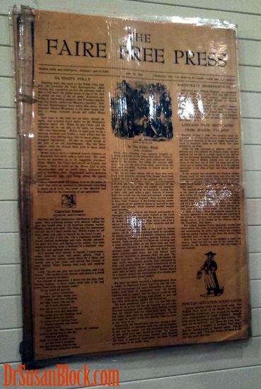 Art's Faire Free Press, precursor to the LA Free Press from circa 1963. Photo: Author