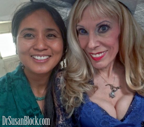 With fellow Eli, Alma Cielo. Photo: Selfie