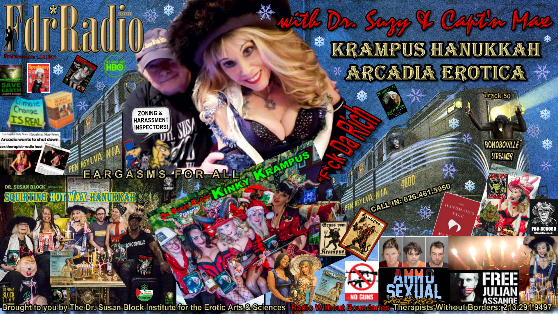 Krampus Hanukkah Arcadia Erotica & the Church of the Bonobo Way